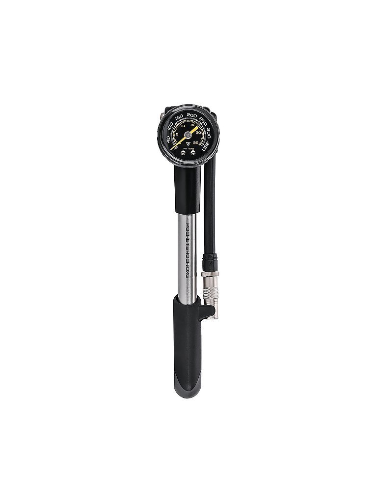 TOPEAK TOPEAK Mini-Dämpferpumpe Pocketshock DXG schwarz, schwarz