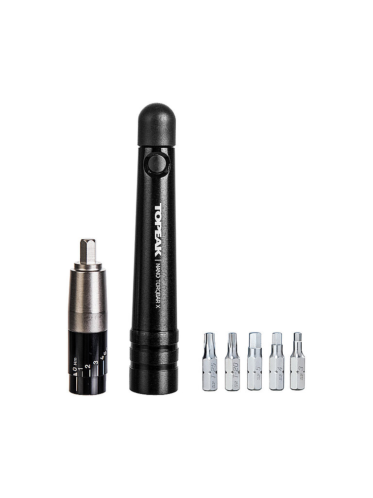 TOPEAK TOPEAK Drehmomentschlüssel Nano Torqbar X schwarz, schwarz
