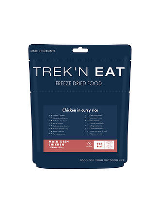 TREKN EAT | Outdoorfood Huhn in Curryreis