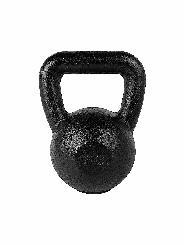 Kettlebell Tunturi In Vinile Nero - Pesi Da 4 A 16 Kg, Design Ergonomico, Per Fitness E Allenamento A Casa
