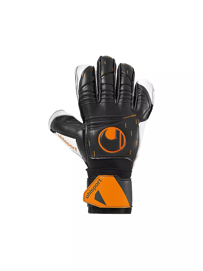 UHLSPORT | Kinder Torwarthandschuhe Speed Contact Soft Flex Frame | schwarz