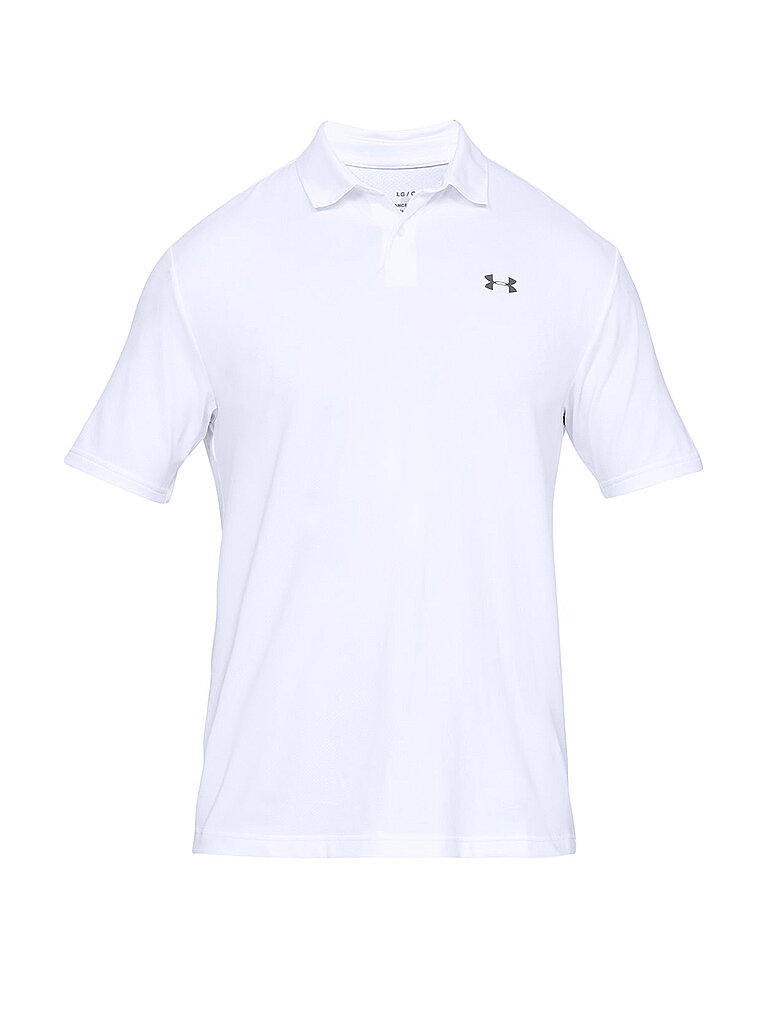 Under Armour UNDER ARMOUR Herren Poloshirt UA Performance Polo 2.0 weiss | XXL, weiss