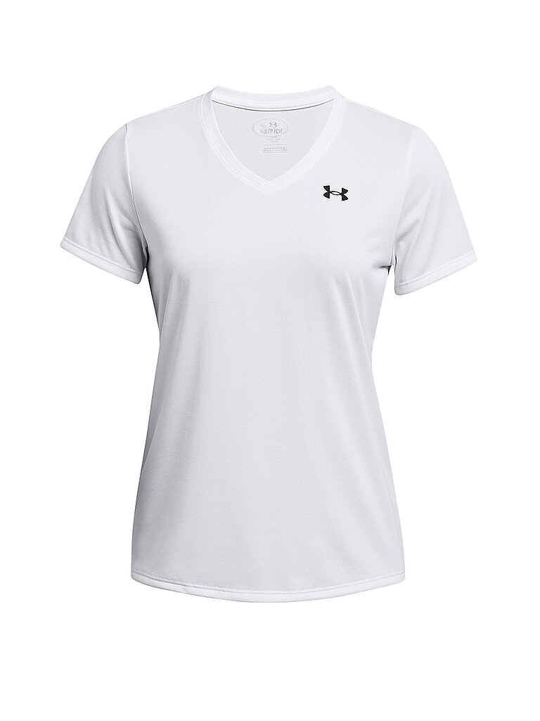 Under Armour UNDER ARMOUR Damen Fitnessshirt UA Tech V-Neck weiss | XS, weiss