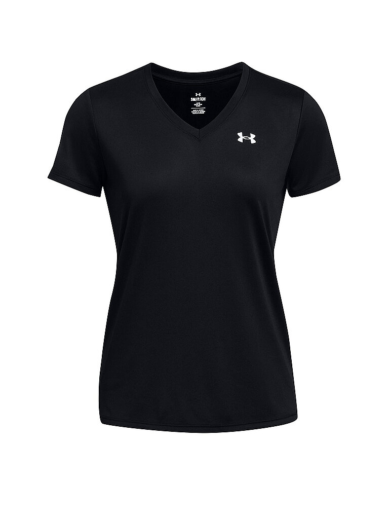 Under Armour UNDER ARMOUR Damen Fitnessshirt UA Tech V-Neck schwarz | XS, schwarz