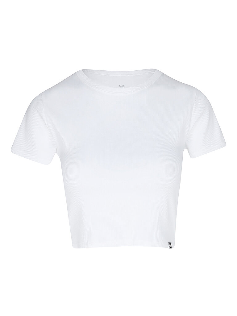 Under Armour UNDER ARMOUR Damen T-Shirt UA Rival Rib Baby weiss | XS, weiss