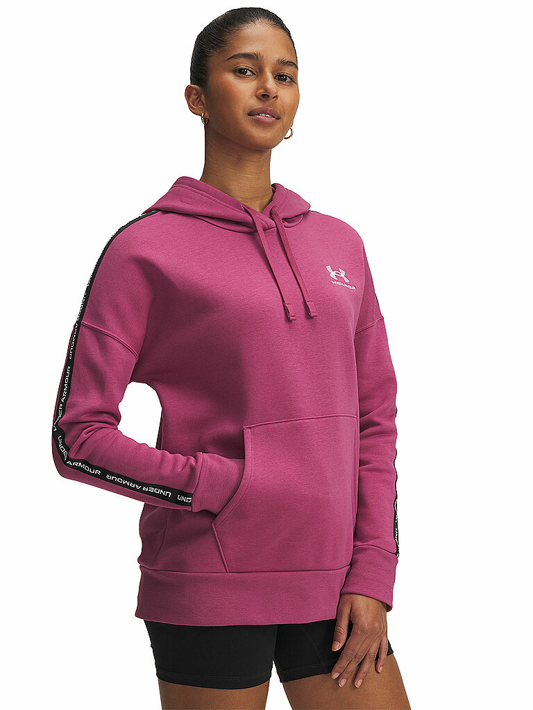 Under Armour UNDER ARMOUR Damen Hoodie UA Icon Fleece Taped beere | XL, beere