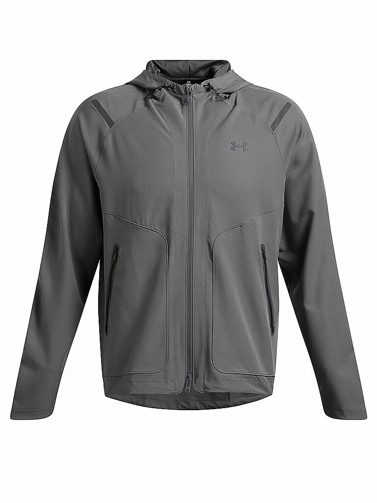 Under Armour UNDER ARMOUR Herren Kapuzenjacke UA Unstoppable grau | XXL, grau
