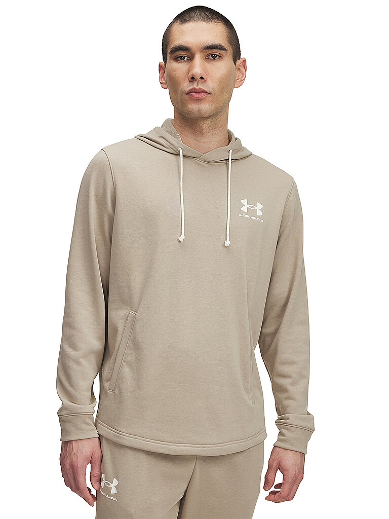 Under Armour UNDER ARMOUR Herren Hoodie UA Rival Terry camel | S, camel