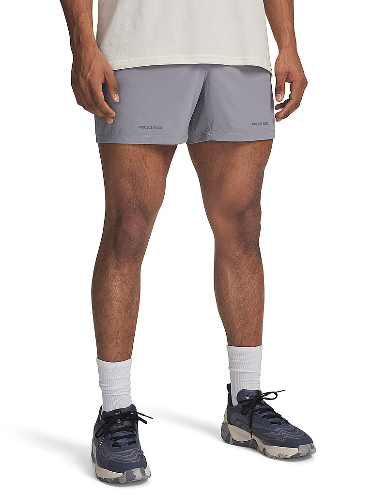 Under Armour UNDER ARMOUR Herren Shorts Project Rock Ultimate grau | XXL, grau