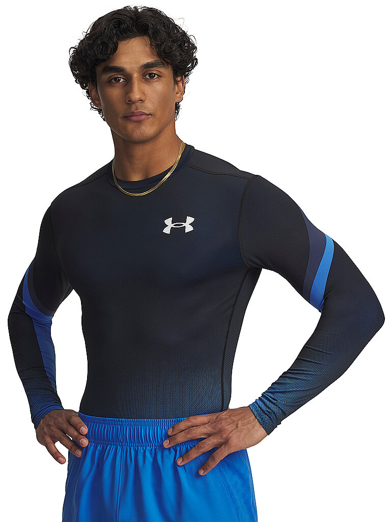 Under Armour UNDER ARMOUR Herren Fitnessshirt UA HeatGear schwarz | S, schwarz