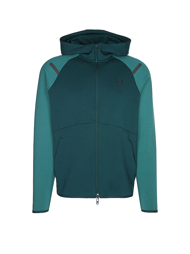 Under Armour UNDER ARMOUR Herren Kapuzenjacke UA Unstoppable dunkelgrün | S, dunkelgrün