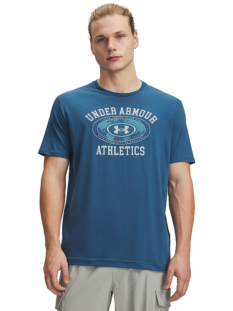 Under Armour UNDER ARMOUR Herren T-Shirt UA Armour Globe dunkelblau | S, dunkelblau