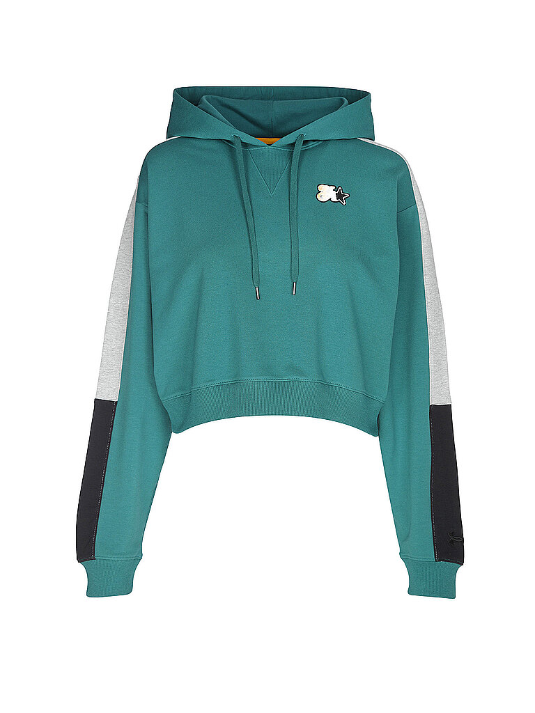Under Armour UNDER ARMOUR Damen Hoodie UA Sport Terry Trend dunkelgrün | XS, dunkelgrün