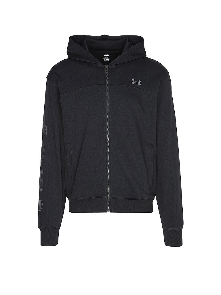 Under Armour UNDER ARMOUR Herren Kapuzenjacke UA Rival Graphic FZ schwarz | S, schwarz