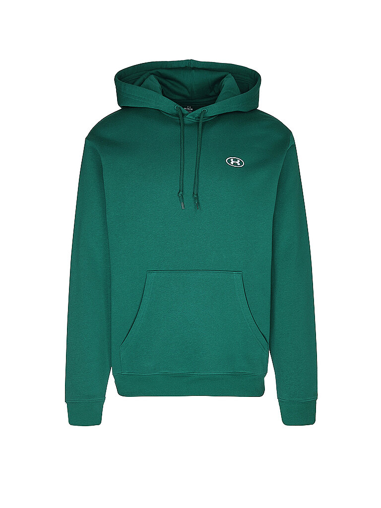 UNDER ARMOUR Herren Kapuzenjacke UA Rival Fleece dunkelgrün | S