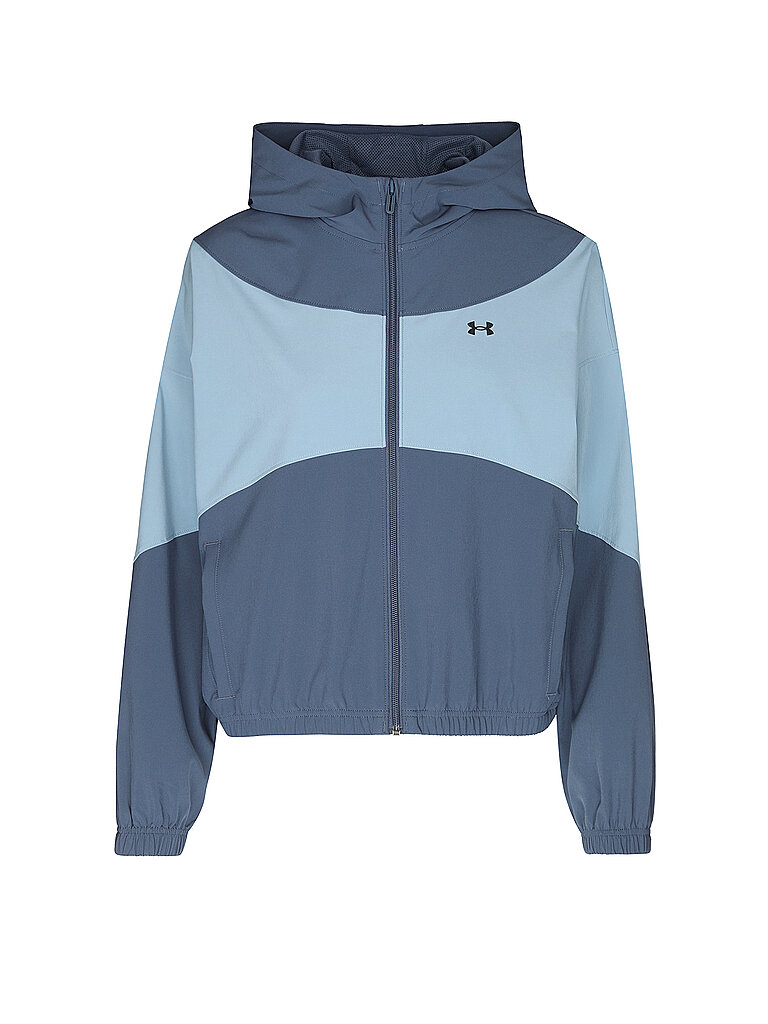 UNDER ARMOUR Damen Jacke UA Rival Woven dunkelblau | L