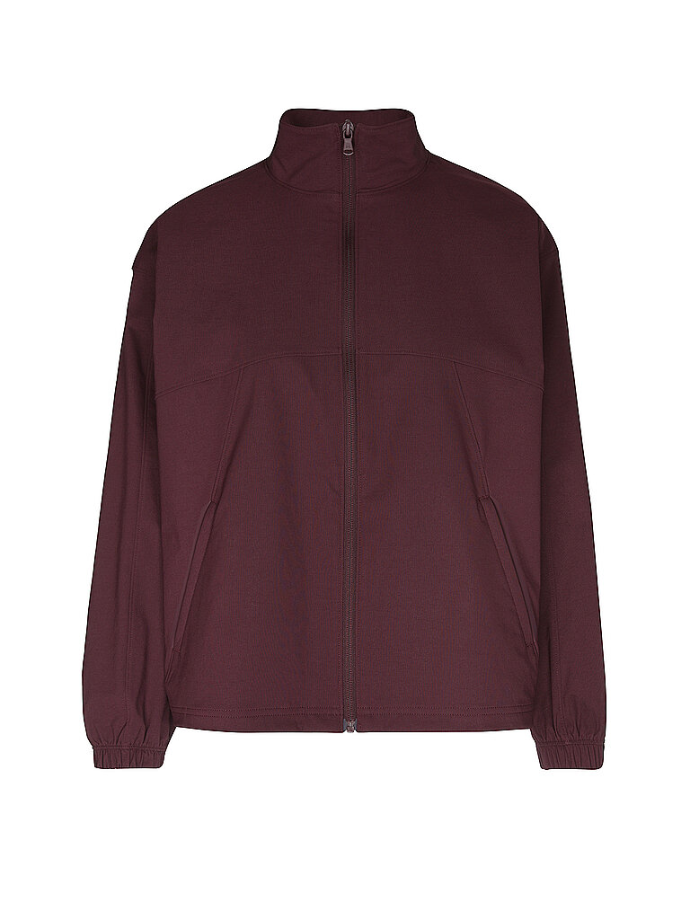 UNDER ARMOUR Damen Jacke UA Unstoppable Webstoff dunkelrot | M