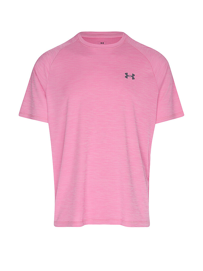 Under Armour UNDER ARMOUR Herren Fitnessshirt UA Tech Strukturiert pink | S, pink