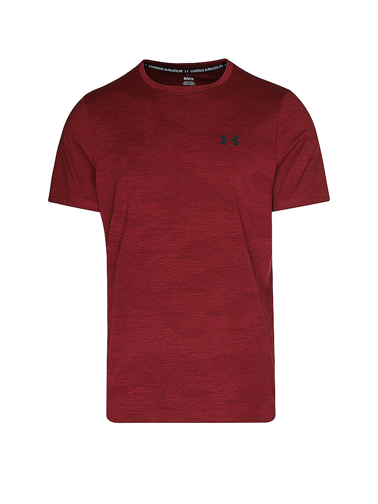Under Armour UNDER ARMOUR Herren Fitnessshirt UA Vanish Elite Seamless Camo dunkelrot | S, dunkelrot