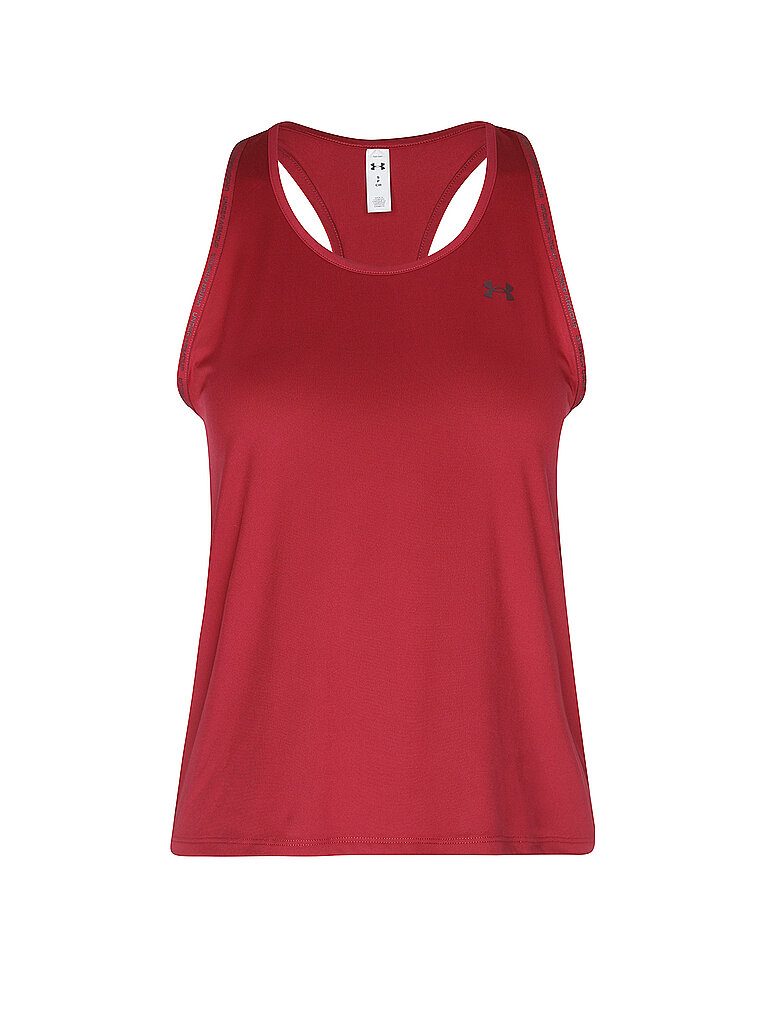 Under Armour UNDER ARMOUR Damen Fitnesstank UA Tech Knockout dunkelrot | XS, dunkelrot