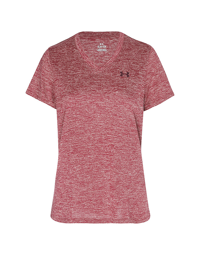 Under Armour UNDER ARMOUR Damen Fitnessshirt UA Tech Twist dunkelrot | XS, dunkelrot