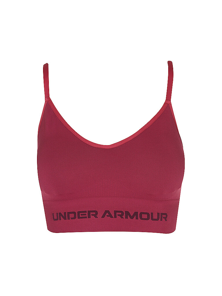 UNDER ARMOUR Damen Sport-BH Vanish Seamless Low Support beere | S