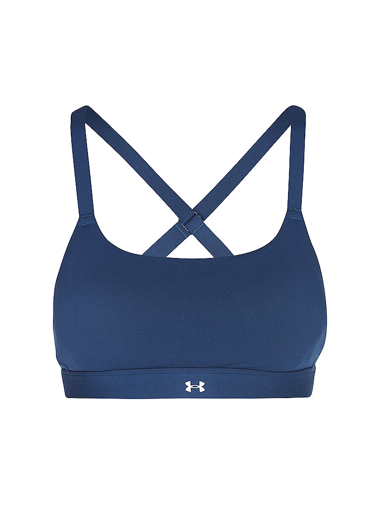 UNDER ARMOUR Damen Sport-BH UA Effortless Medium Support dunkelblau | S