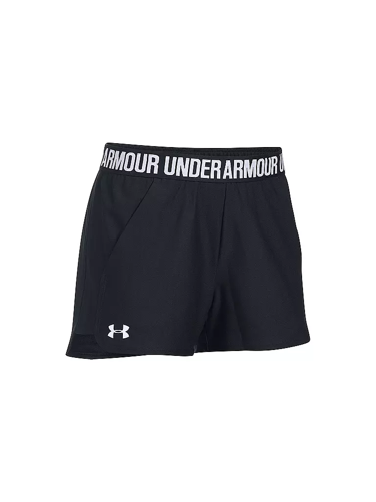 UNDER ARMOUR | Damen Fitness-Short UA Play Up 2.0 | schwarz