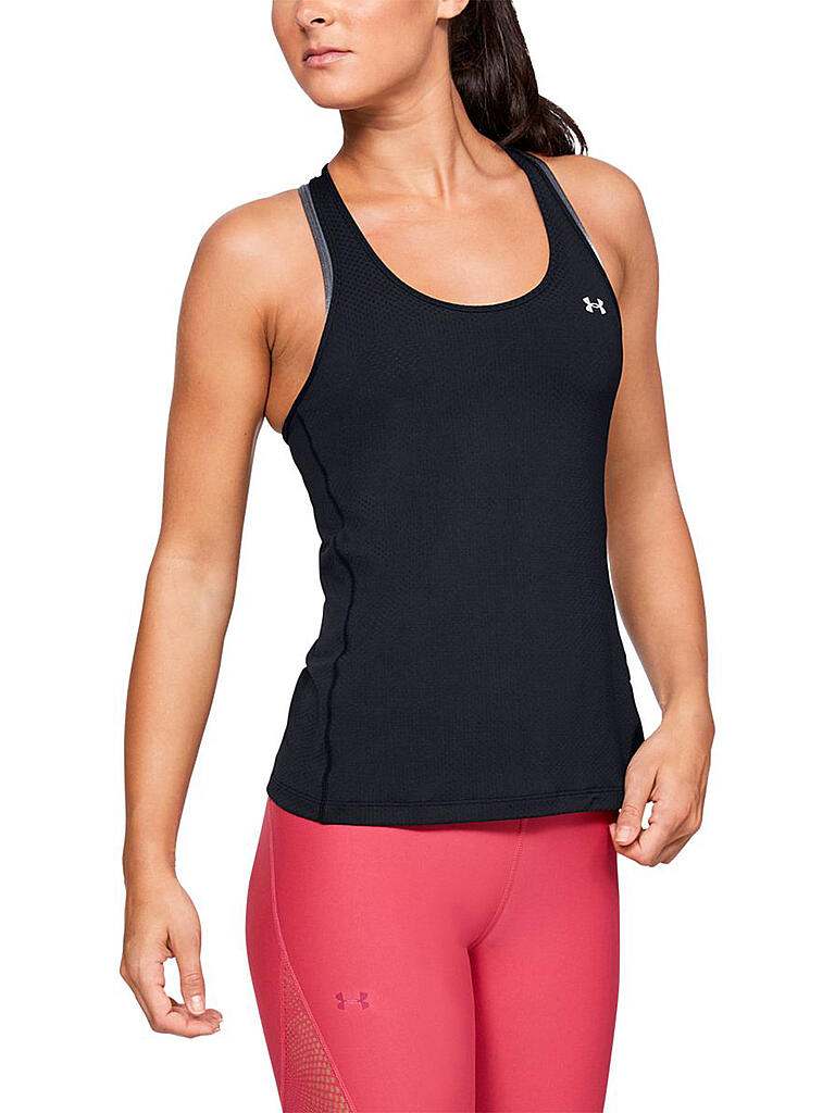 UNDER ARMOUR Damen Fitness-Tanktop HeatGear® Armour schwarz