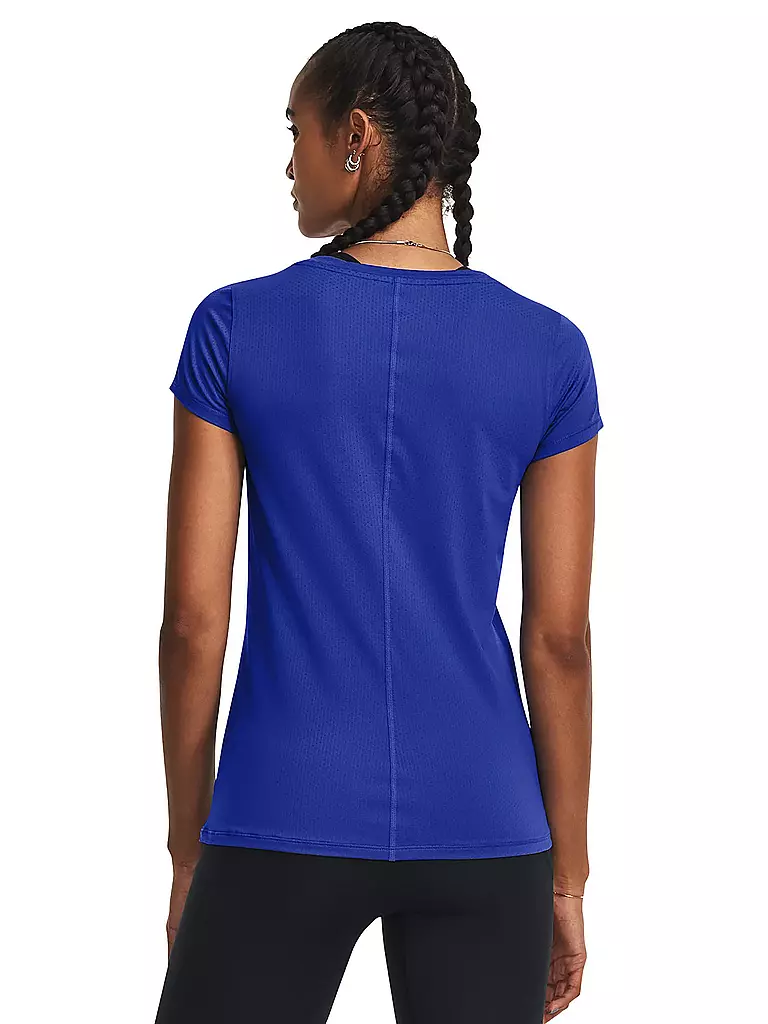 UNDER ARMOUR | Damen Fitnesshirt HeatGear® Armour | blau