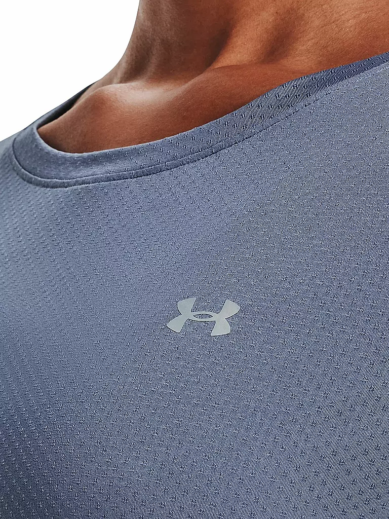 UNDER ARMOUR | Damen Fitnesshirt HeatGear® Armour | blau