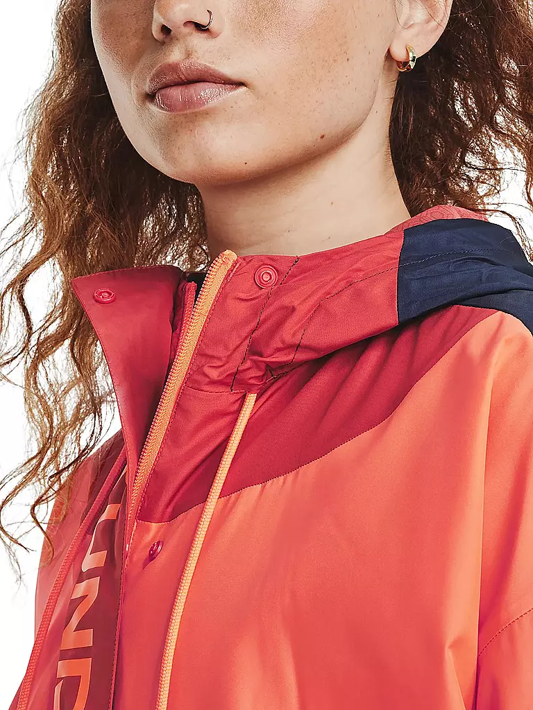 UNDER ARMOUR | Damen Fitnessjacke UA RUSH™ | rot