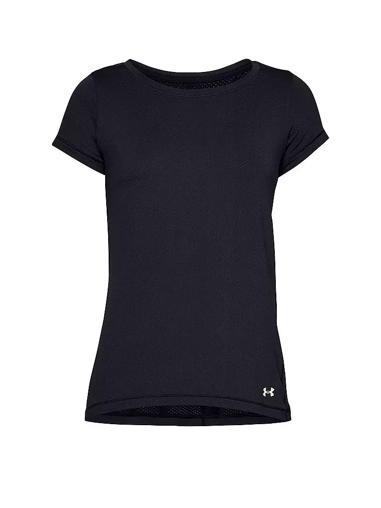 UNDER ARMOUR | Damen Fitnessshirt HeatGear® Armour  | schwarz