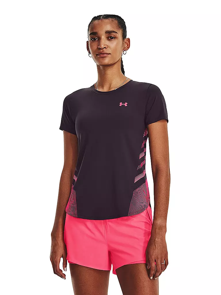 UNDER ARMOUR | Damen Fitnessshirt UA Iso-Chill Laser | lila