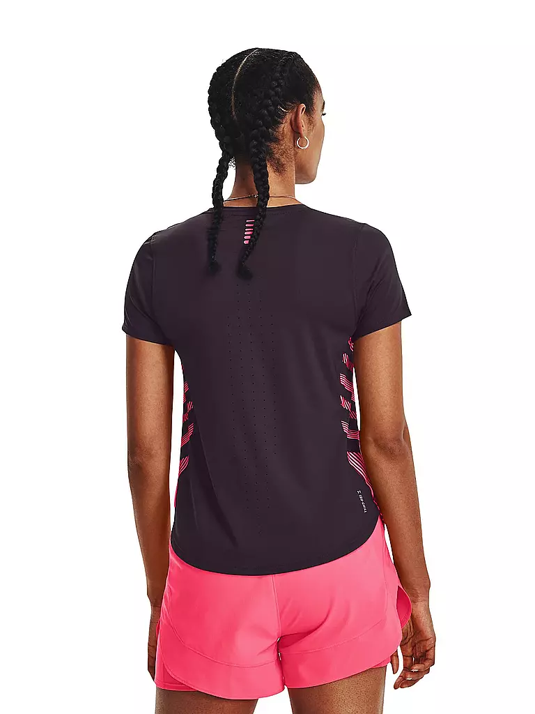 UNDER ARMOUR | Damen Fitnessshirt UA Iso-Chill Laser | lila