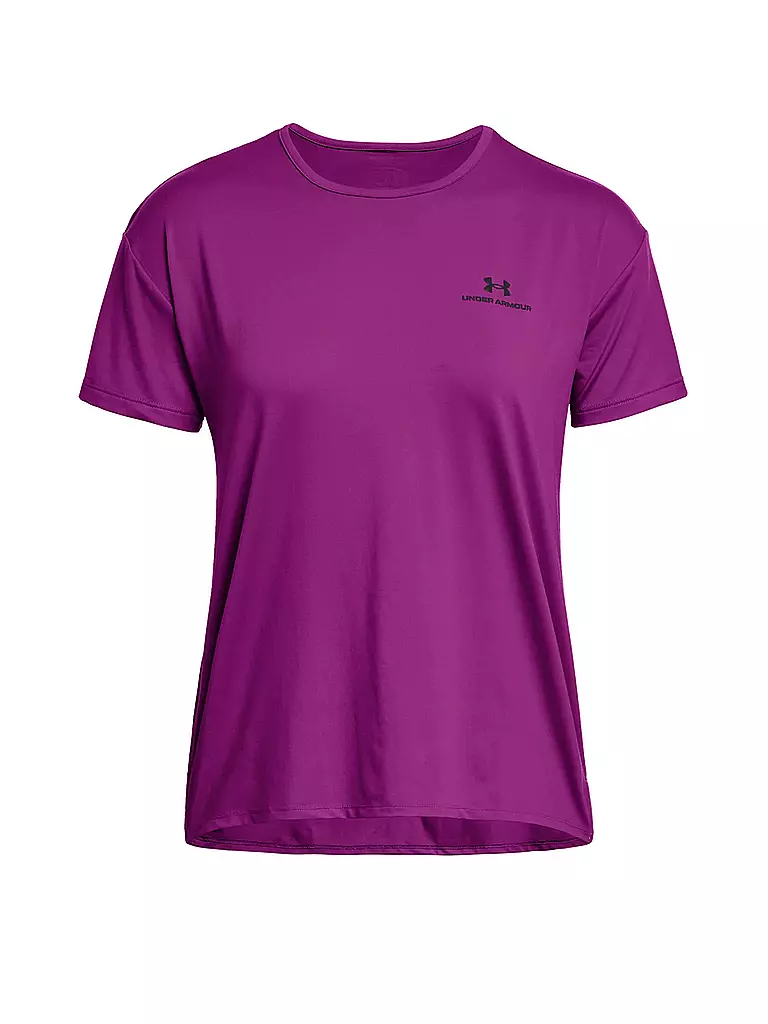 UNDER ARMOUR | Damen Fitnessshirt UA RUSH™ Energy 2.0  | beere