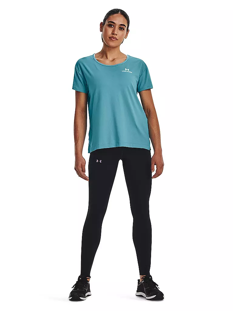 UNDER ARMOUR | Damen Fitnessshirt UA RUSH™ Energy Core | hellblau