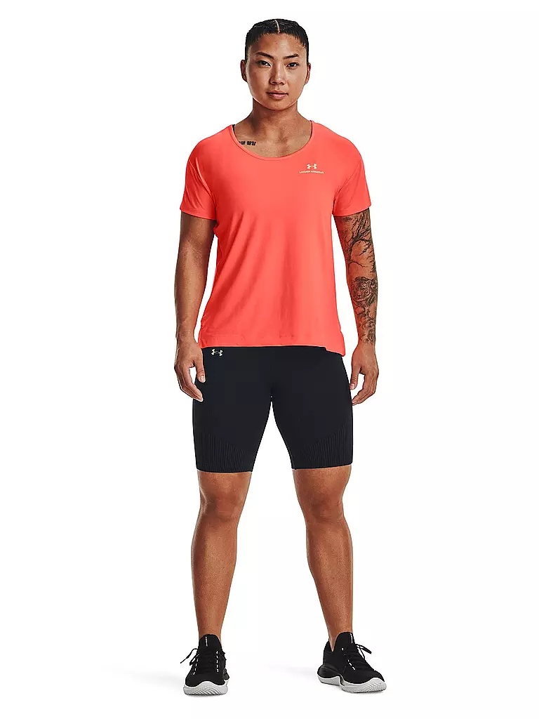 UNDER ARMOUR | Damen Fitnessshirt UA RUSH™ Energy Core | rot