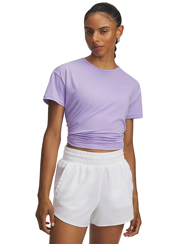 UNDER ARMOUR | Damen Fitnessshirt UA Rush Energy 2.0 | lila