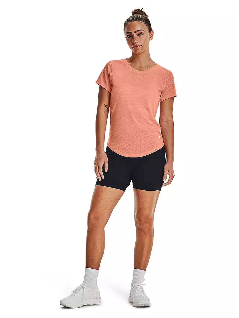 UNDER ARMOUR | Damen Fitnessshirt UA Streaker Run | orange