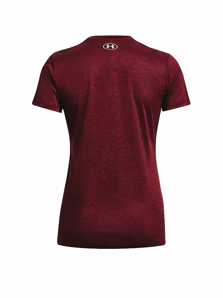 UNDER ARMOUR | Damen Fitnessshirt UA Tech™ Oberteil mit Twist-Effekt und V-Ausschnitt | blau