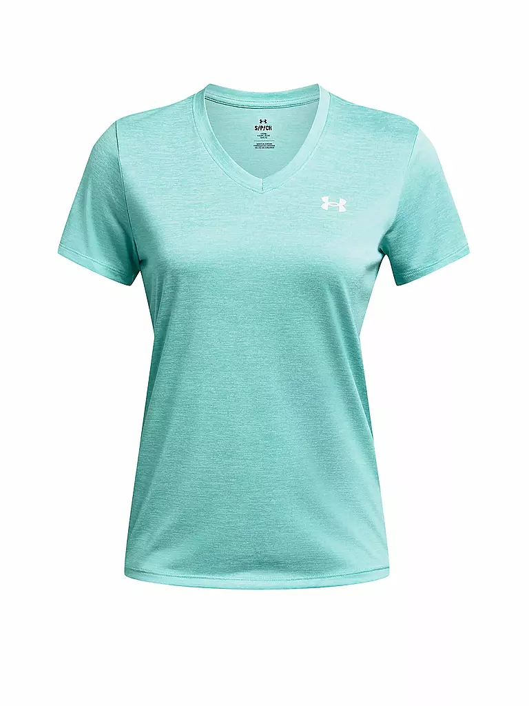 UNDER ARMOUR | Damen Fitnessshirt UA Tech™ Twist  | türkis