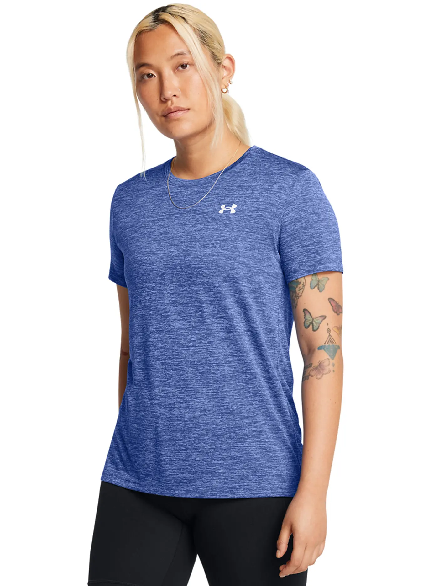 UNDER ARMOUR | Damen Fitnessshirt UA Tech™ Twist | blau