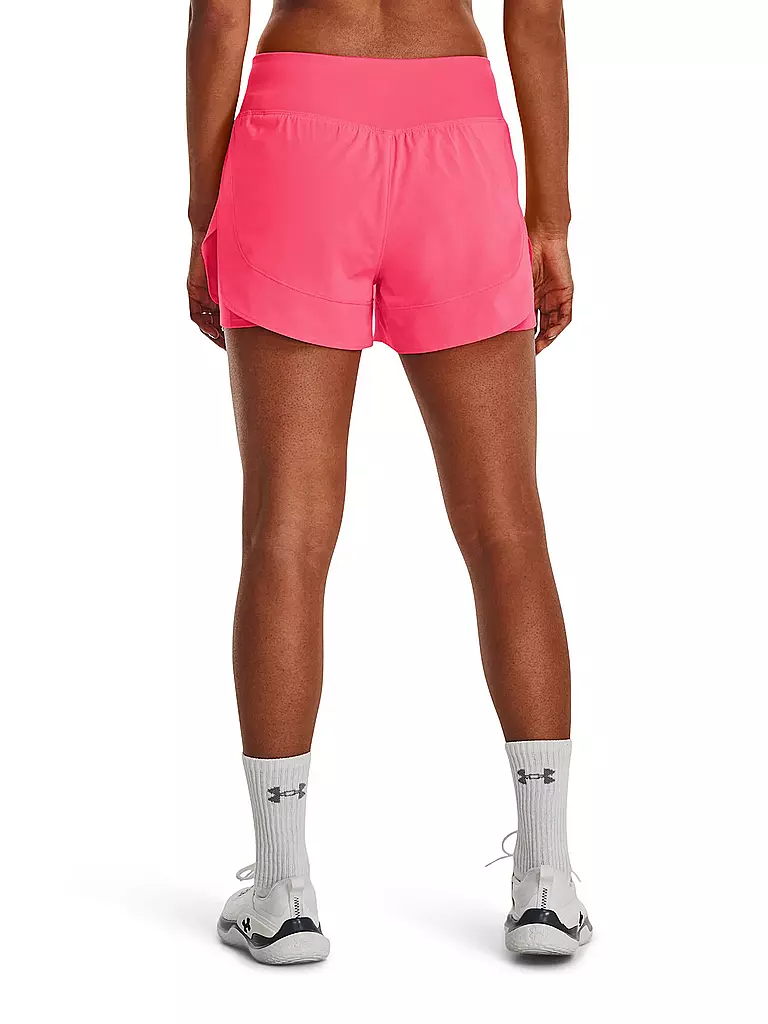 UNDER ARMOUR | Damen Fitnessshort UA Flex 2-in-1 | pink