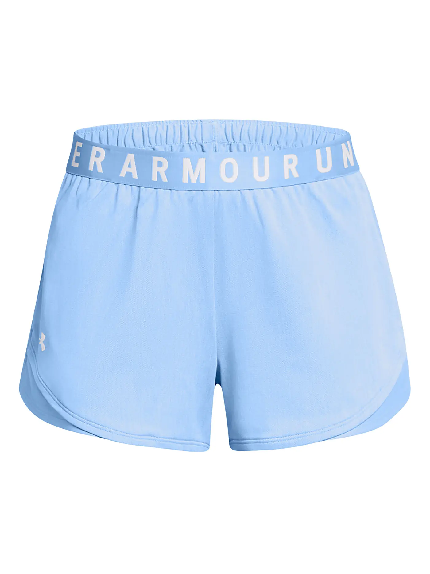 UNDER ARMOUR | Damen Fitnessshort UA Play Up 3.0 Twist | hellblau