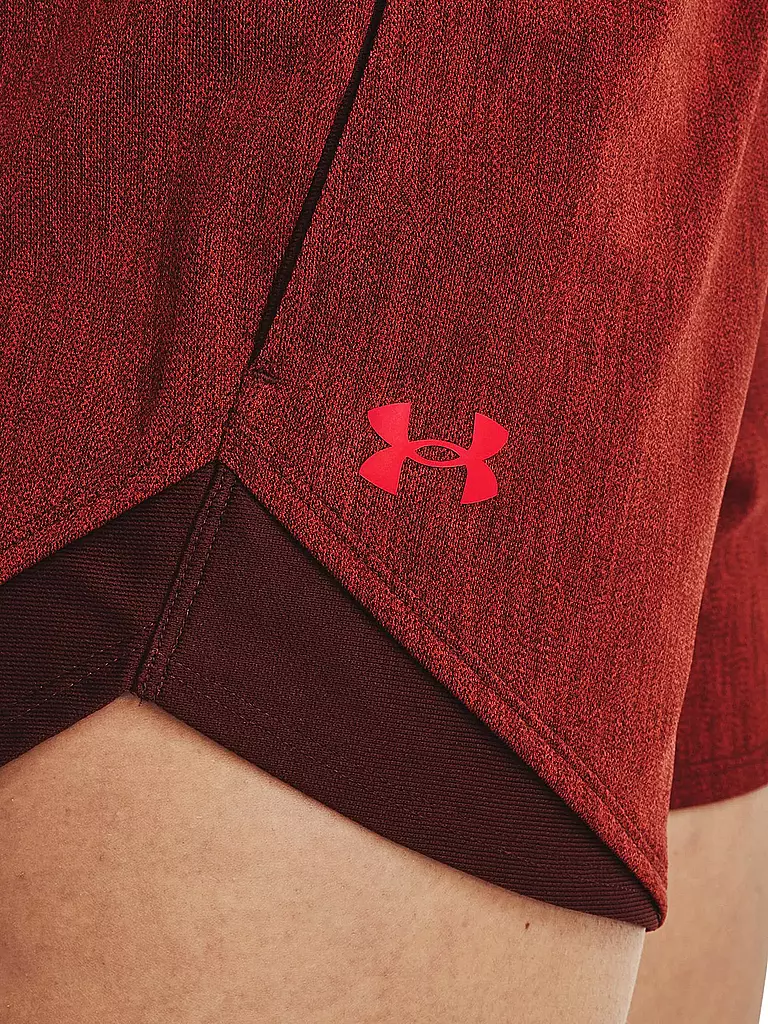 UNDER ARMOUR | Damen Fitnessshort UA Play Up 3.0 Twist | rot