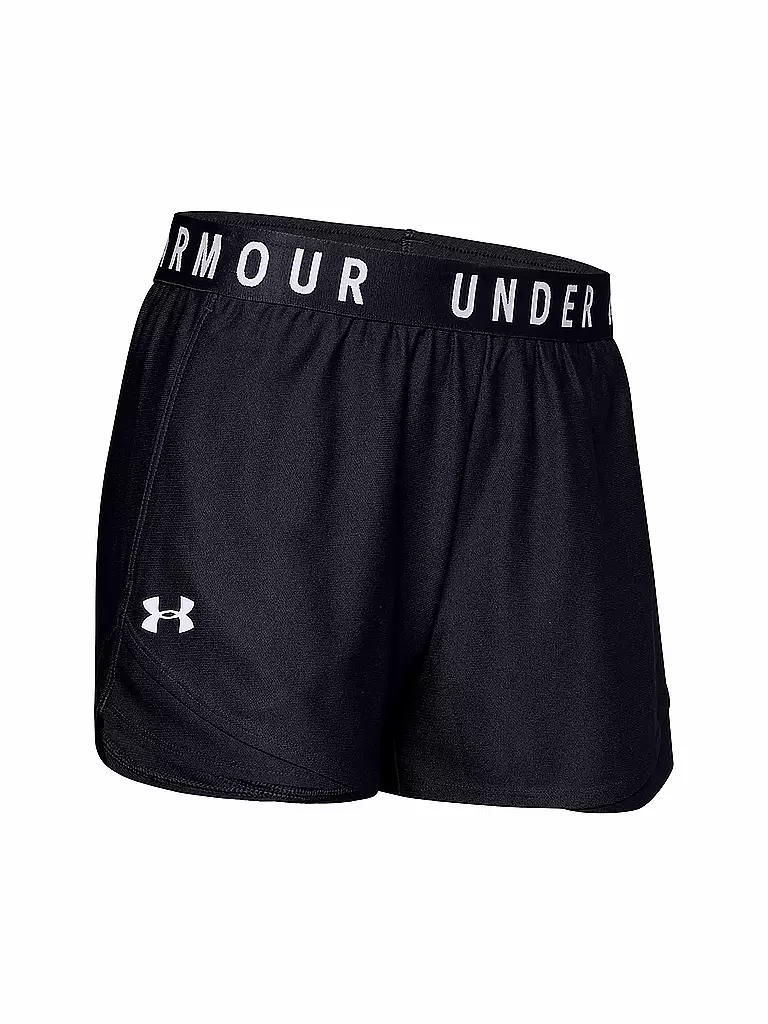 UNDER ARMOUR | Damen Fitnessshort UA Play Up 3.0 | schwarz