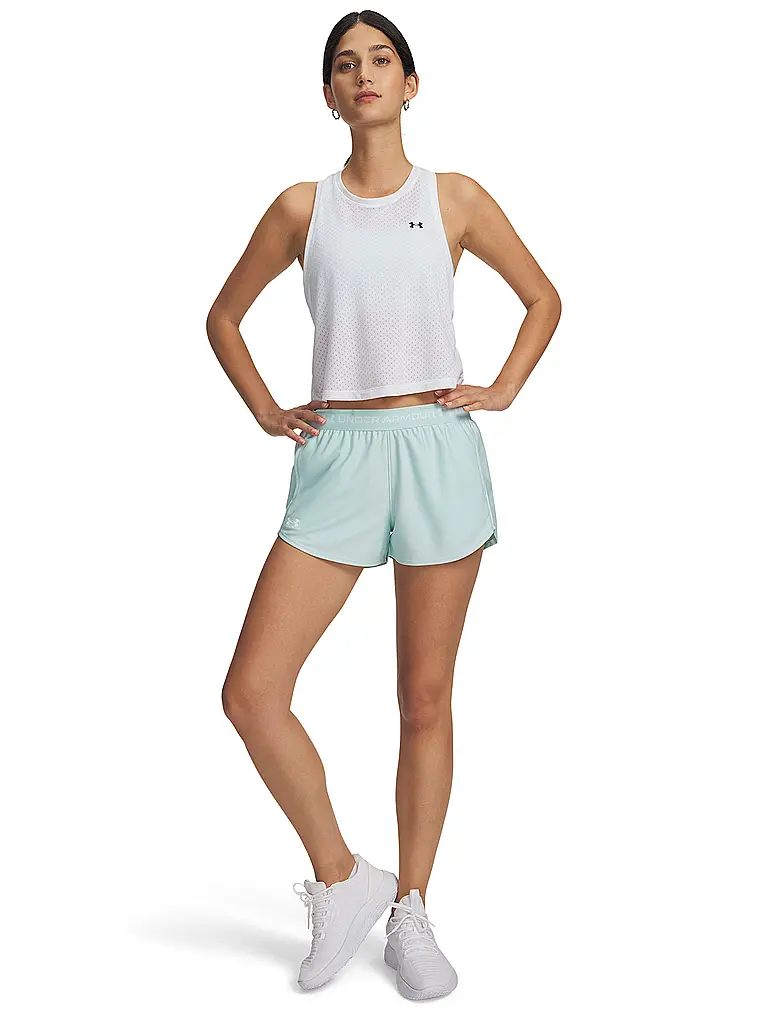 UNDER ARMOUR | Damen Fitnessshort UA Tech™ Play Up | Mint