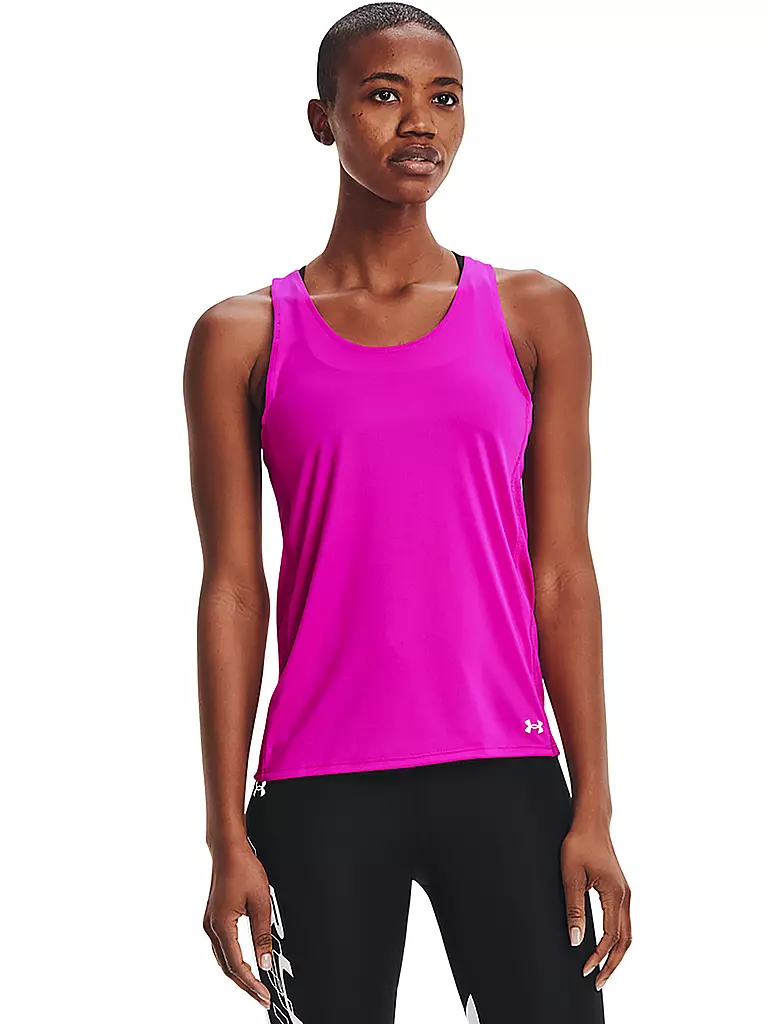 UNDER ARMOUR | Damen Fitnesstank UA Fly By Run | pink