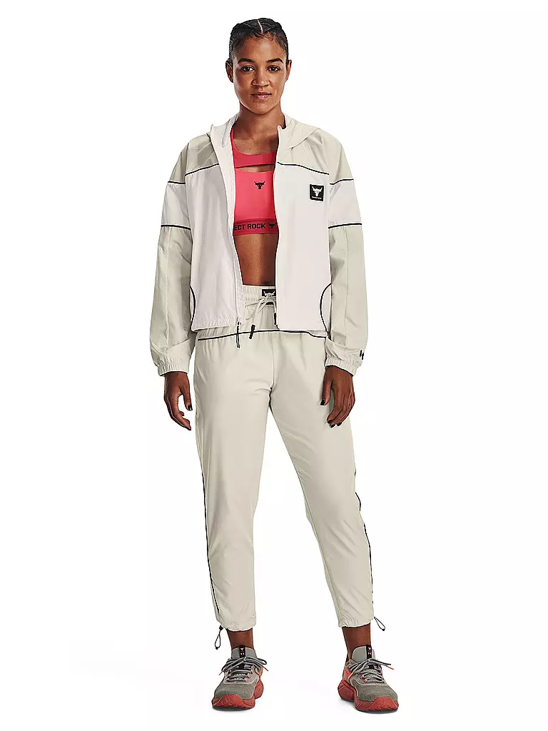 UNDER ARMOUR | Damen Jacke Project Rock Brahma | beige